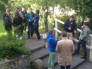 Kicking of Graines2015 - Interconnecting through German bratwurst
