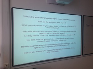 Transnational questions