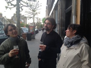 Post day 1 relaxation - Research on hoppy local beer