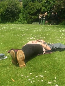 The power nap at St John's Garden