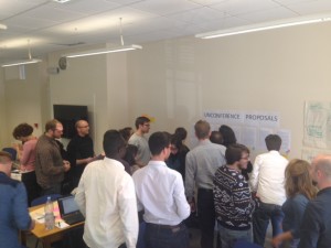 Unconference - Casting votes British-style (civilised)