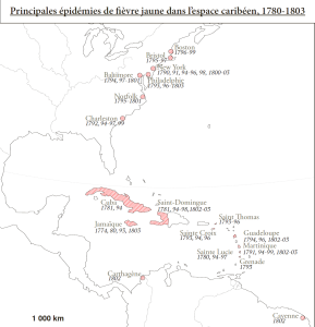 map yellow fever nobi